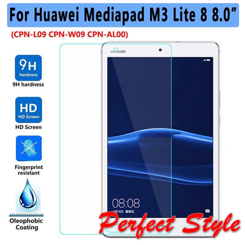 Kính Cường lực Huawei Mediapad T3 8.0 bảo vệ màn hình trong suốt