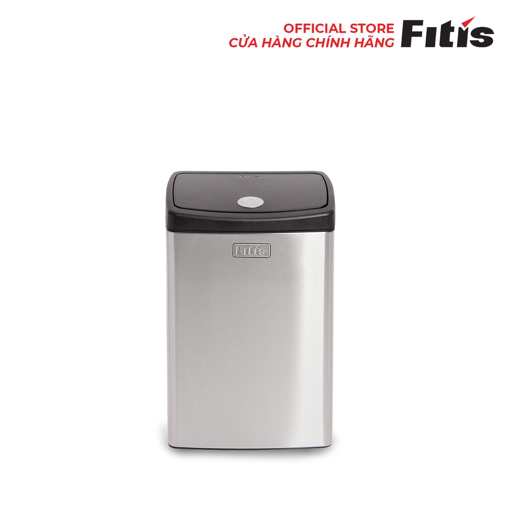 Thùng rác Fitis Premium - Nhấn vuông nhỏ - 15L