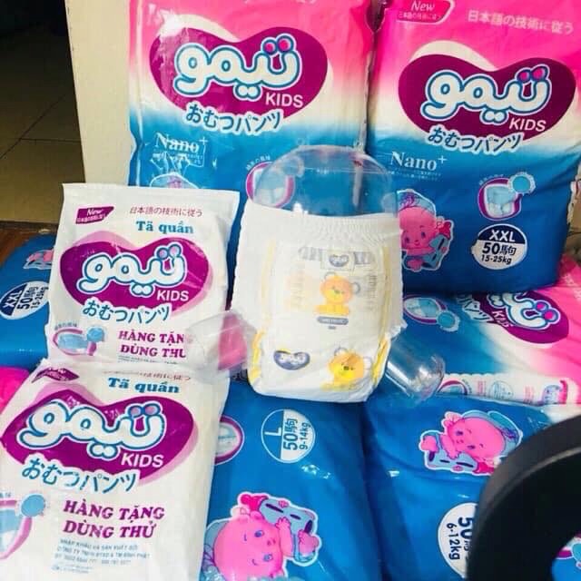 Bỉm quần Gau kids M50,L50,XL50,XXL50
