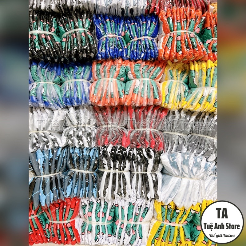 Bộ Đồ Thể Thao Nam Thun Lạnh In Chuyển Nhiệt - Set Khủng Long màu sắc trẻ trung năng động - Ảnh Chụp Thật TUEANHSTORE