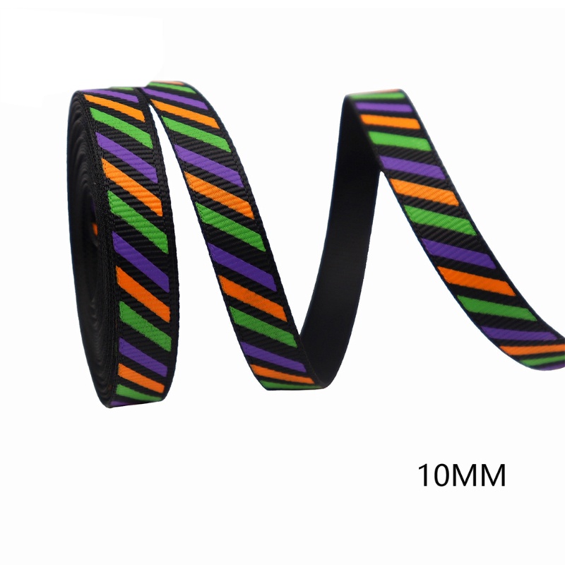 Dây Ruy Băng Nhiều Màu Sắc Dùng Gói Quà Halloween