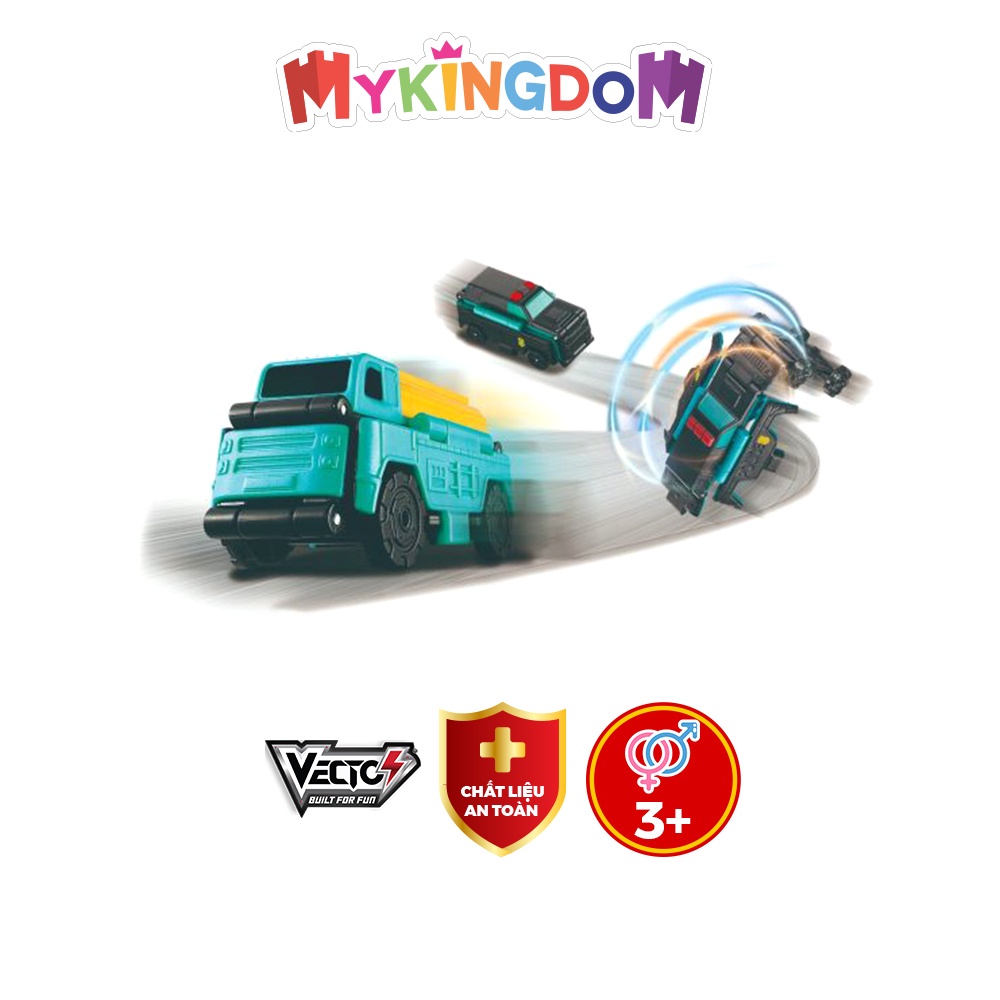 Đồ Chơi VECTO Xe Jeep Biến Hình 2 Trong 1 - Xe bồn VECTO VN463875-08