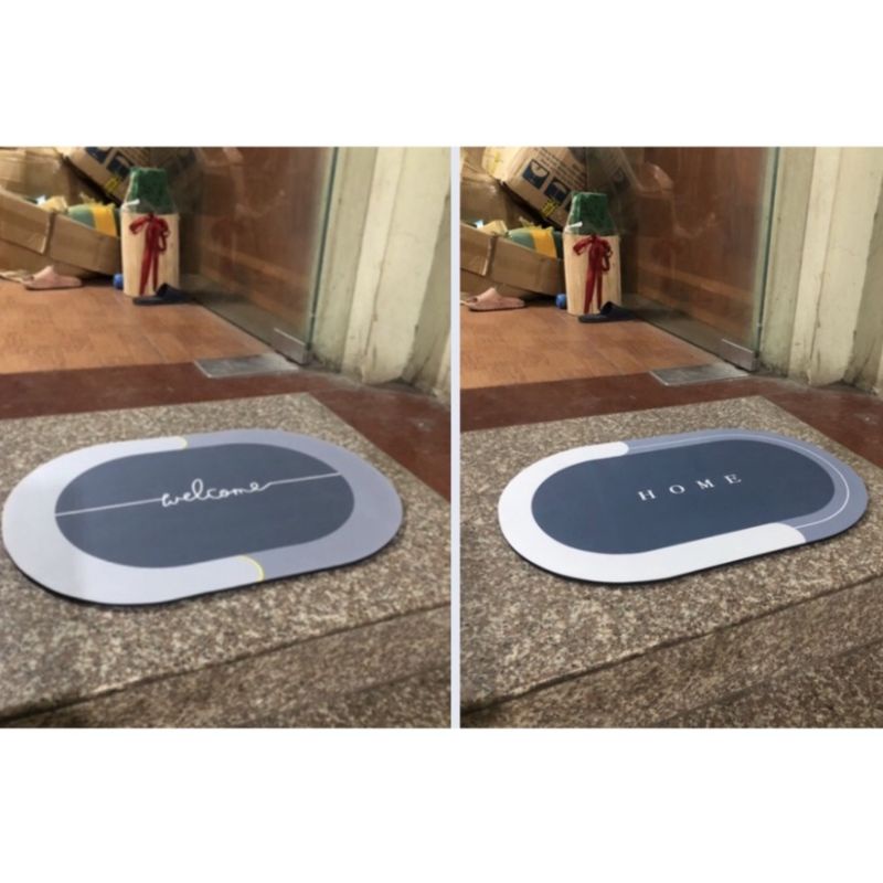 Thảm chùi chân Silicon hàng loại 1  mềm mịn