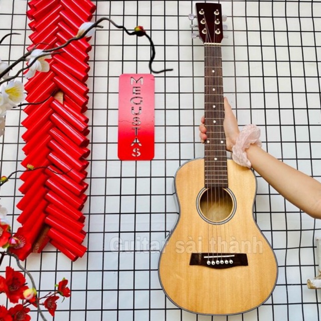 [Mã BMBAU200 giảm 7% đơn 699K] Đàn Guitar Mini ST.Real Guitar Sài Thành Mã ST-MN1 kích thước 78cm