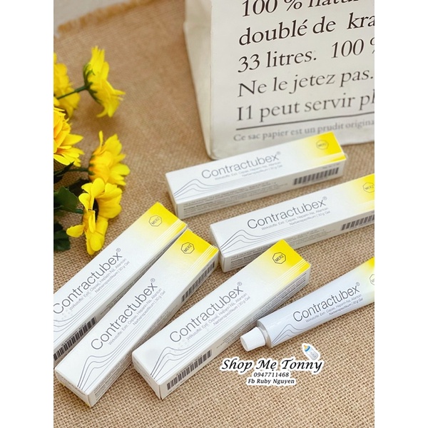 Kem làm mờ sẹo Contractubex Đức tuýp 30g
