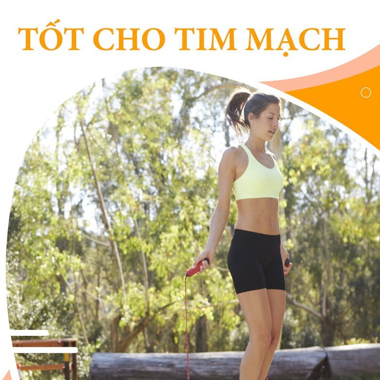 Dây nhảy rèn thể lực, Dây nhảy thể thao, boxing, muay thái, lõi thép dài 2,9m