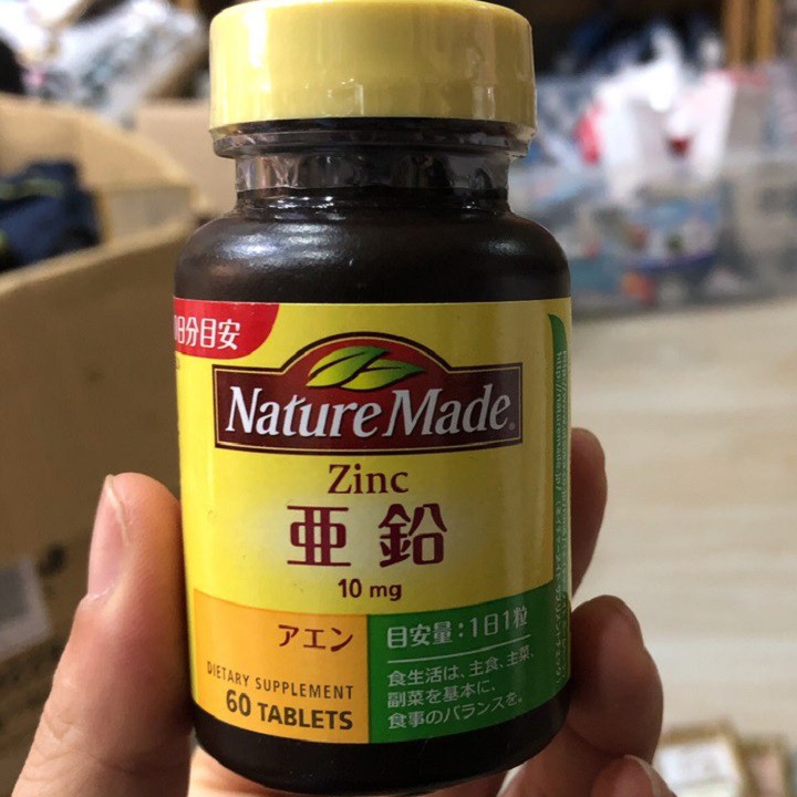 Viên uống bổ sung kẽm Nature Made