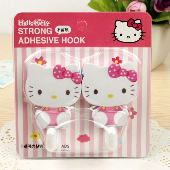 Set 2 Móc Treo Đồ Dán Tường Tiện Lợi