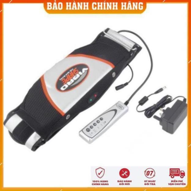 Đai bụng Massage rung mạnh giảm mỡ Vibro Shape_Tặng Túi Thể Thao Đựng Đai