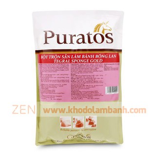 Bột bông lan trộn sẵn Puratos 1kg