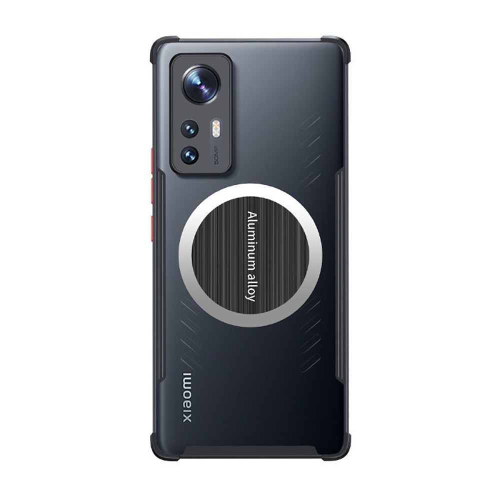 Ốp Điện Thoại Nam Châm Tản Nhiệt Trong Suốt 5G Cho Xiaomi Mi 12 Case 5G Graphene Xiaomi Mi 12X