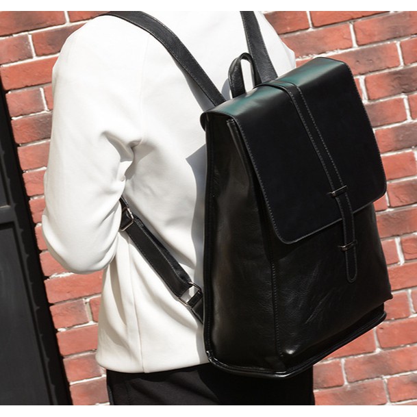 BALO da, Balo da nam Unisex Local Brand  form mềm, mẫu mới nhất, thời trang Hàn Quốc