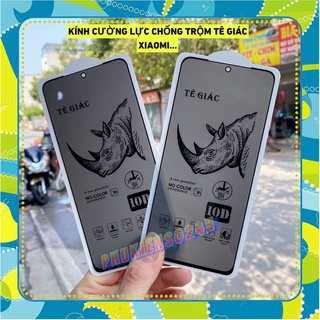 Kính Cường Lực Chống Nhìn Trộm Cho XIAOMI REDMI NOTE 10 PRO NOTE 9S NOTE 9 PRO POCO X3 X3 PRO