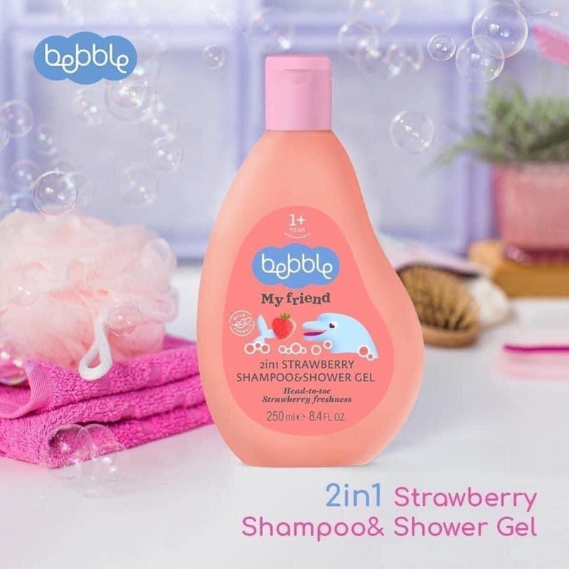 Sữa Tắm Cho Bé Bebble Pháp 250ml