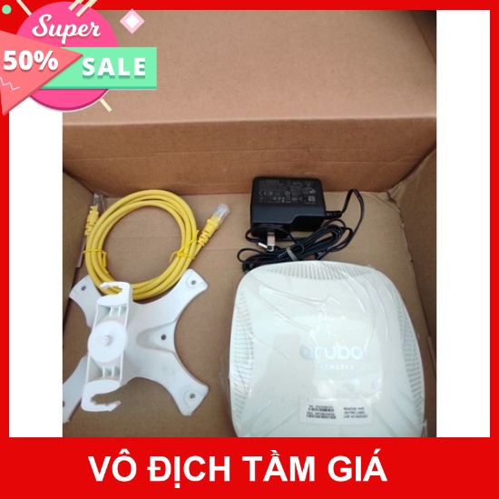 🍀Bộ Phát Sóng Wifi Mesh Aruba 205 chuẩn AC Loại Nhất New 99% - Còn tem hãng Serial mặt trước
