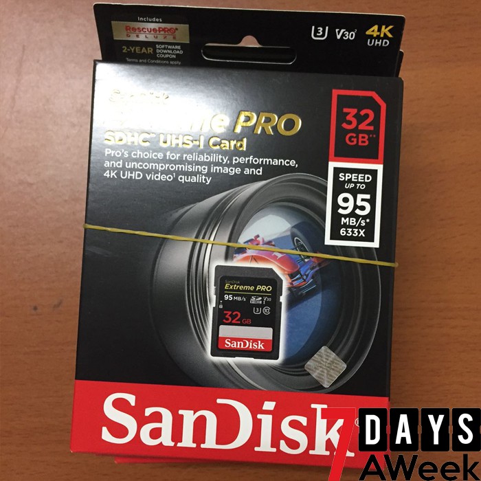 Thẻ Nhớ Sandisk Extreme Pro Sdcard / Sdxc 32gb 95mb / S