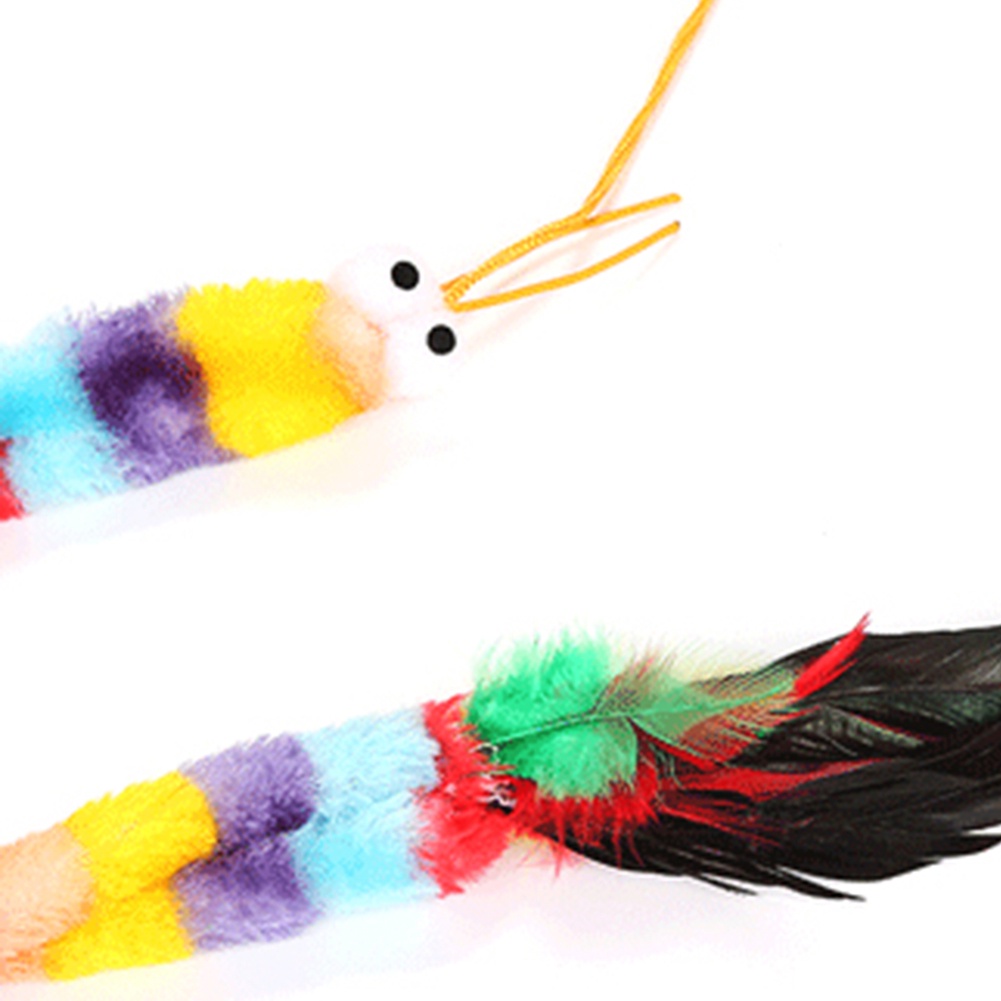 Đồ Chơi Lông Vũ NhiềU MàU SắC Cho MèO
