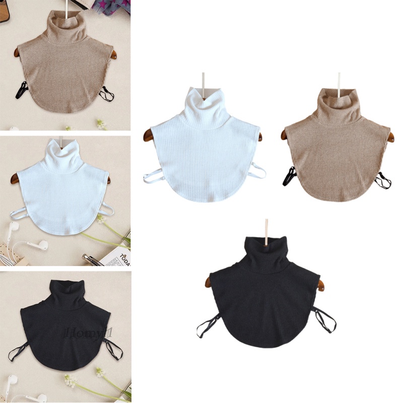 Cổ áo giả cổ lọ thời trang cho nữ