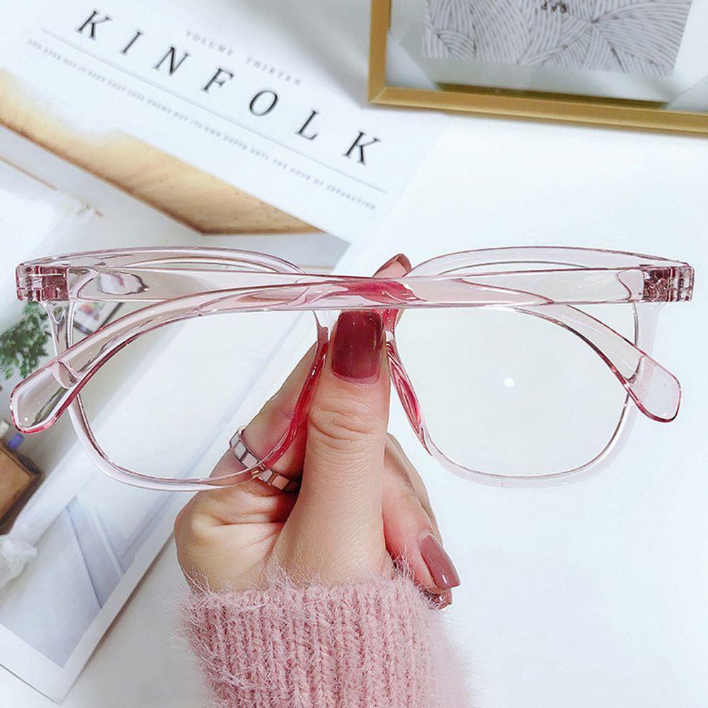 Mắt Kính Chống Ánh Sáng Xanh Hình Đa Giác Bảo Vệ Mắt Dành Cho Nam Nữ