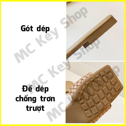 Dép Nữ Đan Thoáng Khí Đi Mùa Hè Trong Nhà Thời Trang Đi Làm, Đi Chơi Đẹp Giá Rẻ 2020 MC Key Shop