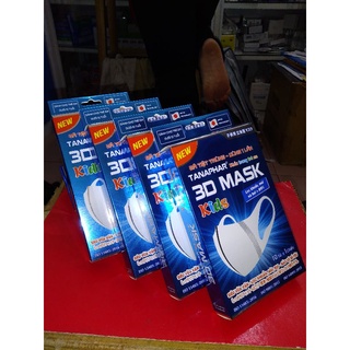 Khẩu trang 3d mask tanaphar trẻ em hộp 10c