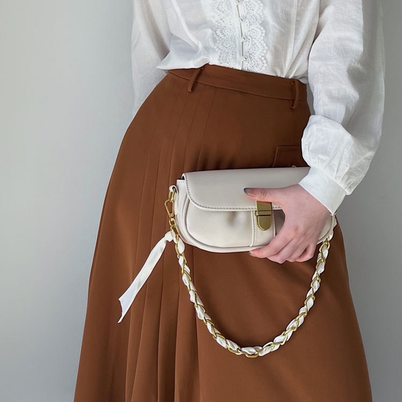 Túi đeo vai IELGY dáng vuông nhỏ phong cách Nhật Hàn thời trang dễ phối đồ