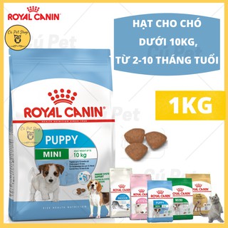 Hạt canin mini puppy 1kg,thức ăn hạt cho chó dưới 10kg