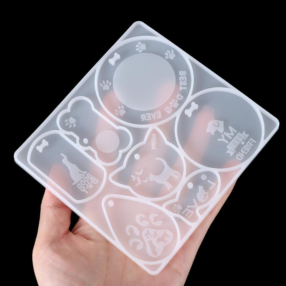 Khuôn Làm Trang Sức Nhựa Resin UV Hình Khúc Xương