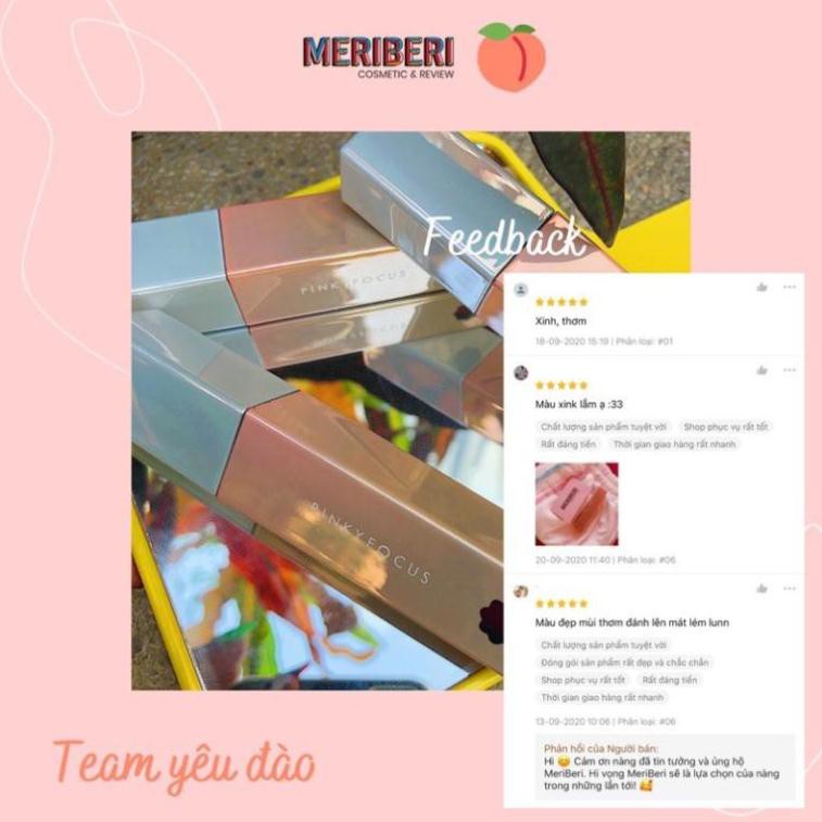 🔥Son tint Pinky Focus Hương Đào thơm mát dịu dàng siêu thích, màu son dễ dùng & ít trôi ^ | BigBuy360 - bigbuy360.vn