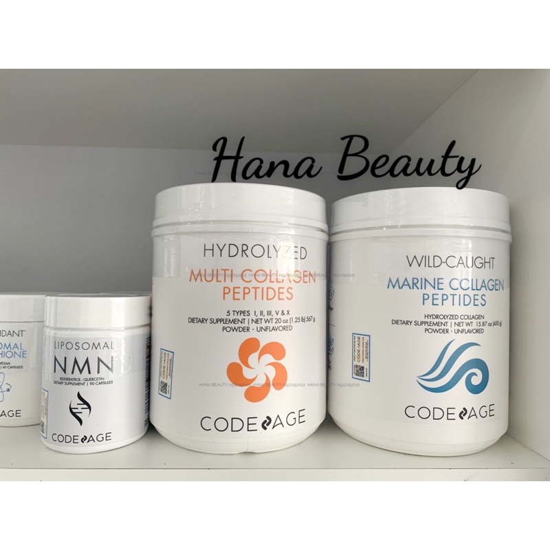 Collagen thuỷ phân Wild Caught Marine Collagen Peptides Code Age