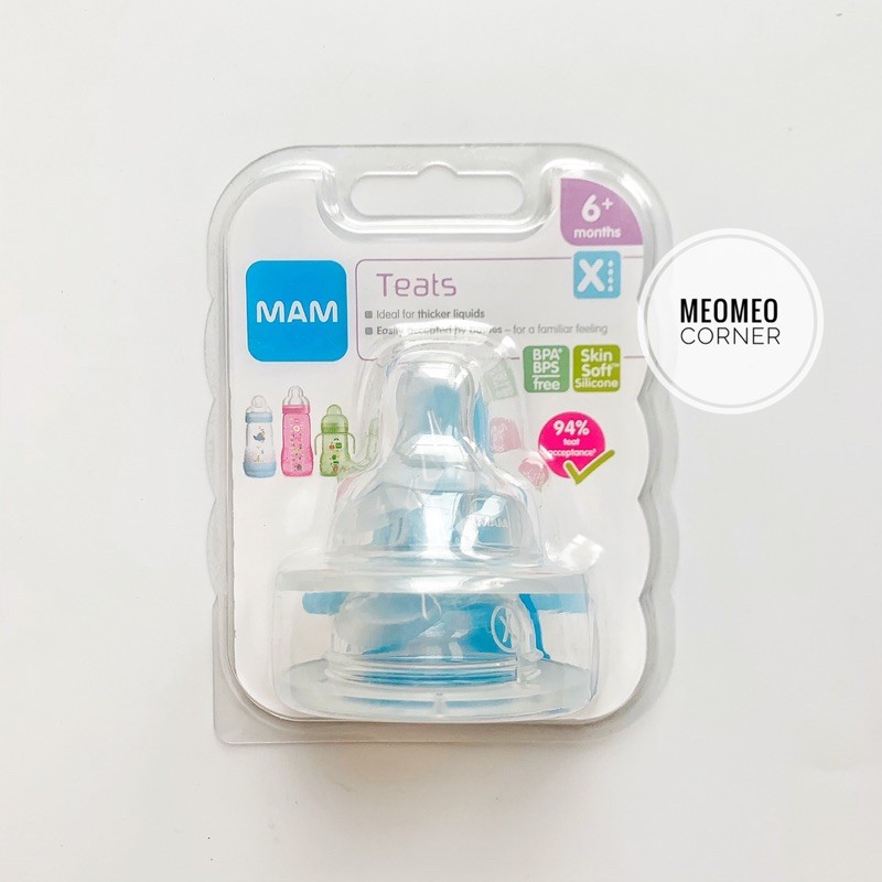 Núm ti thay thế bình sữa MAM số 1,2,3,4
