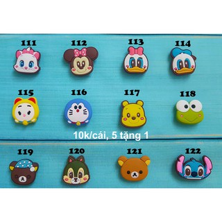 Sticker dép crocs jibbitz mẫu 111 - 122