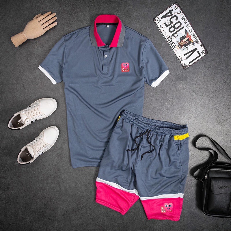 Bộ thể thao nam có cổ tennis 2021 có 4 màu mới nhất freeship | BigBuy360 - bigbuy360.vn