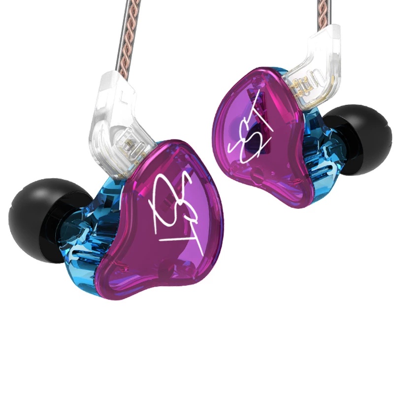 Tai Nghe KZ ZST DD + BA HiFi 4 Lõi Thay Thế Cho Tai Nghe ZSN AS10 ES4