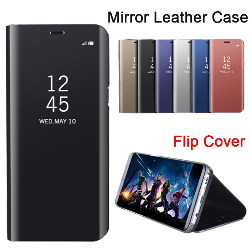 Flip Phone Case for iphone xr x xs max 11 12 pro Fashion Mirror apple Capa for iphone 7 8 6 plus Luxury Shiny Cover Ultra-Thin