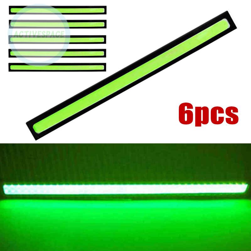 Bóng đèn Led ánh sáng xanh siêu sáng không thấm nước chống bám bụi chống xốc DC10V-12V 6*17cm | BigBuy360 - bigbuy360.vn