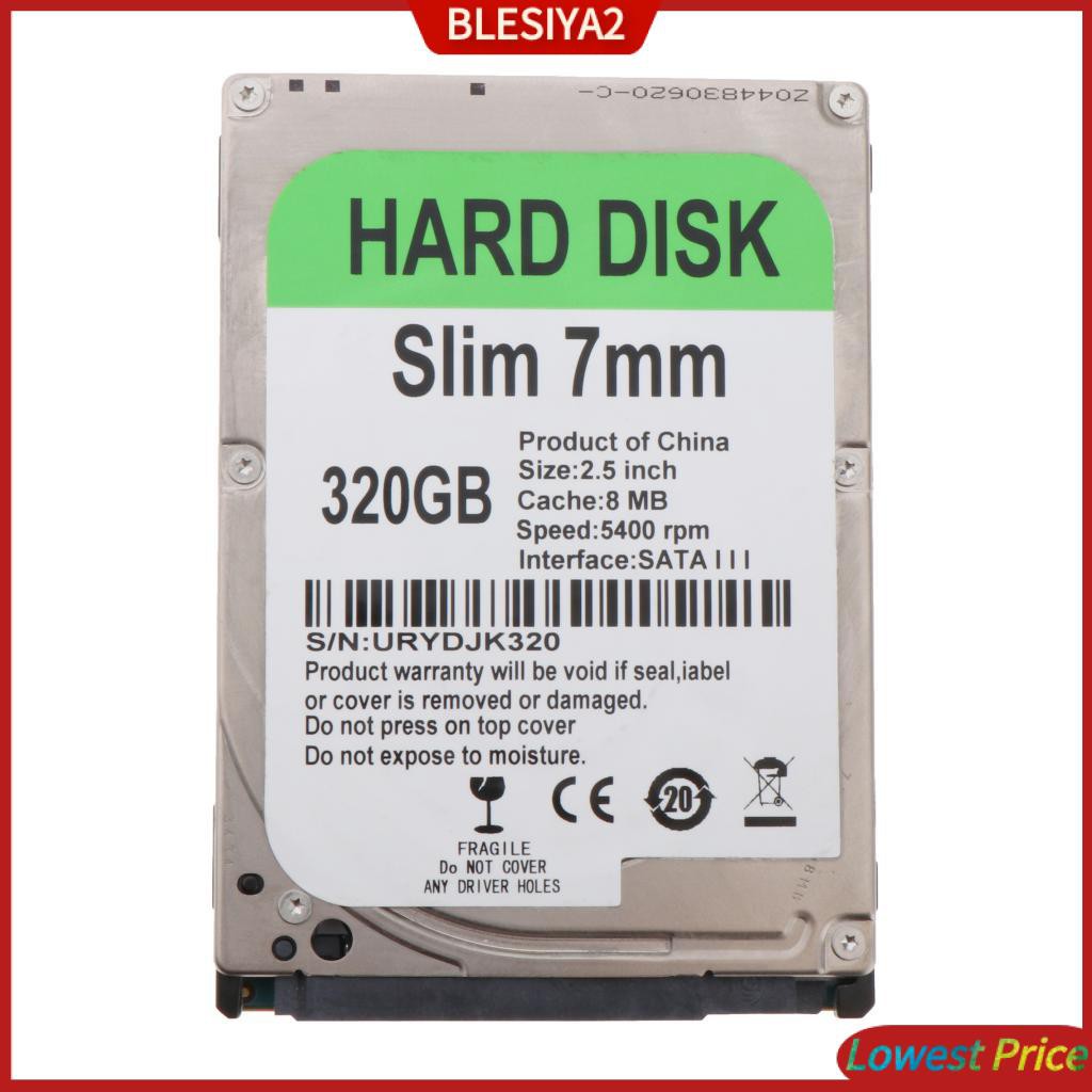 Ổ Cứng Trong 7mm Hdd 2.5 Inch Sata 6gb / S 5400rpm 8mb