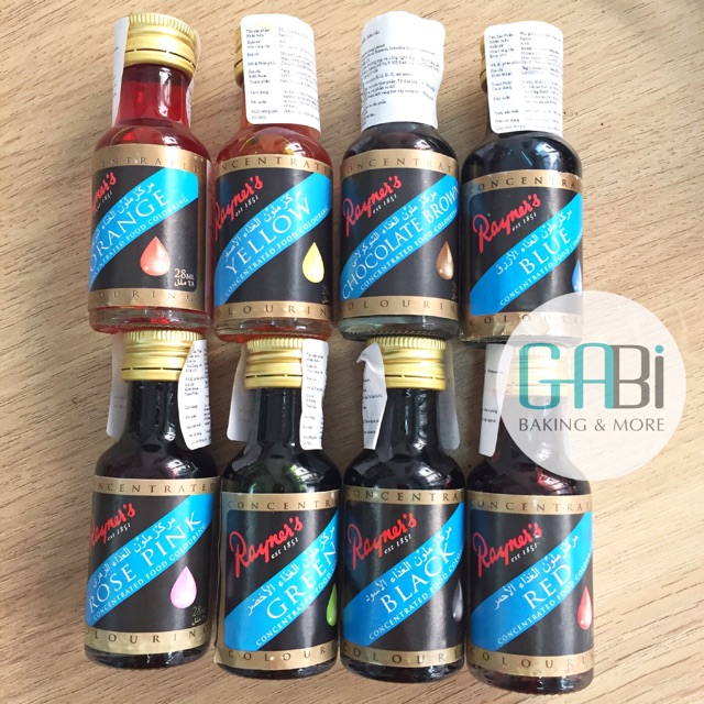 Màu thực phẩm Rayner's 28ml/lọ | BigBuy360 - bigbuy360.vn