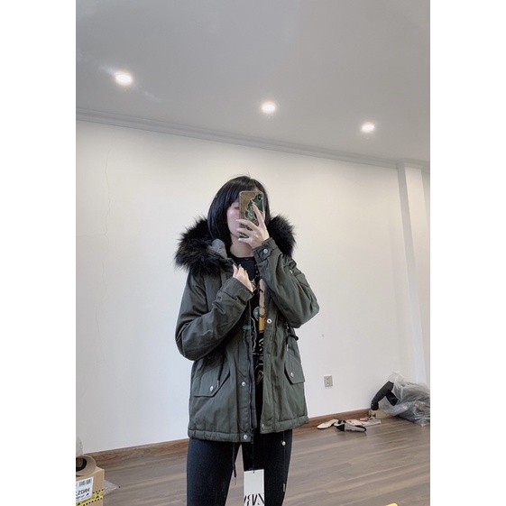 ak555- parka dáng ngắn