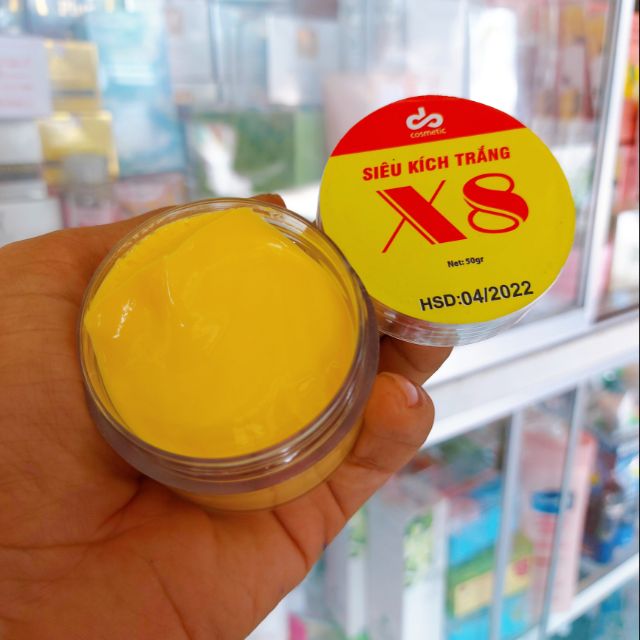 Siêu kích trắng X8 Cực Xịn, Chất Kem Siêu đẹp