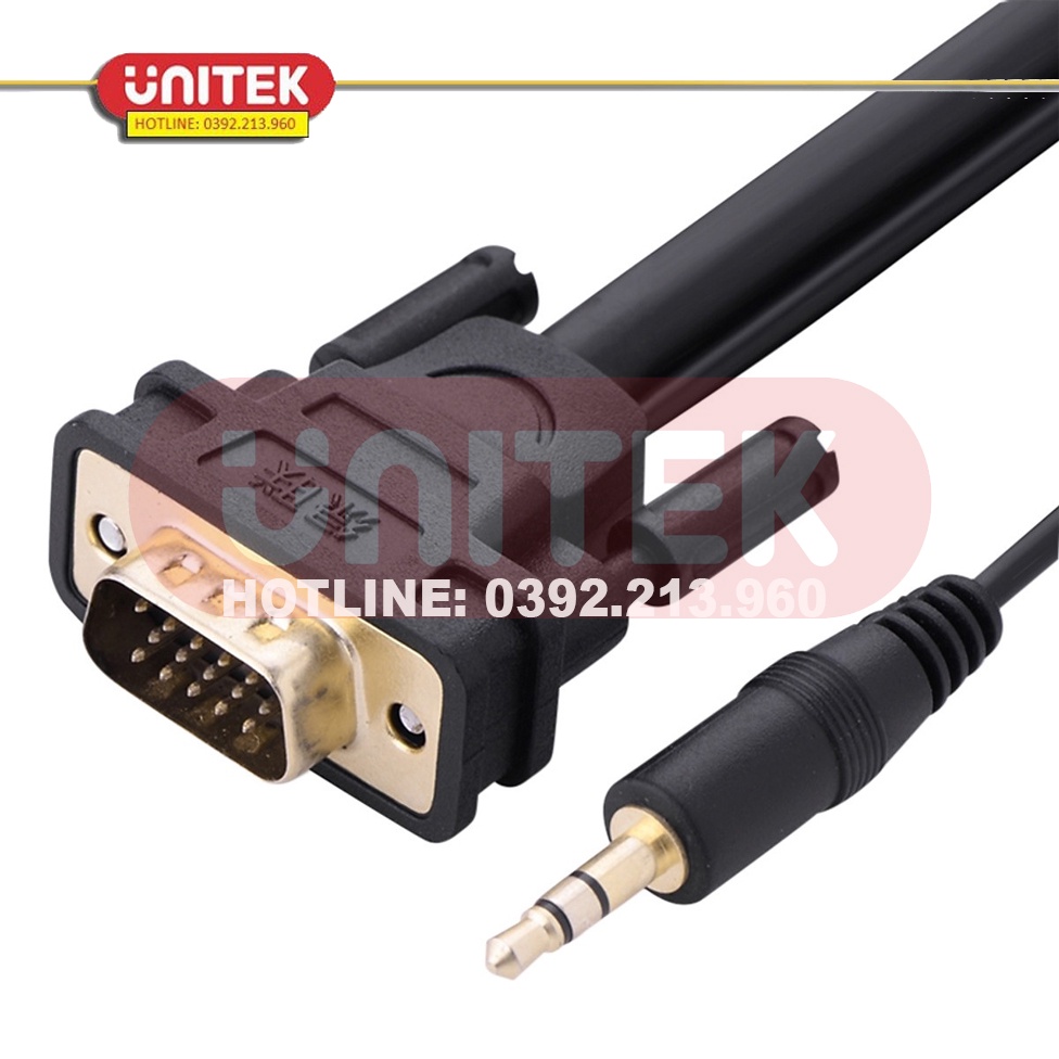 Dây Cáp VGA Hỗ Trợ Audio Dài 3m Ugreen 11627