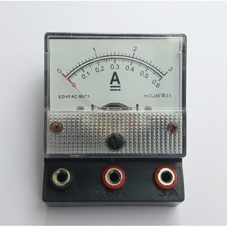 Ampe kế, vôn kế chỉ thị kim (1 chiều)