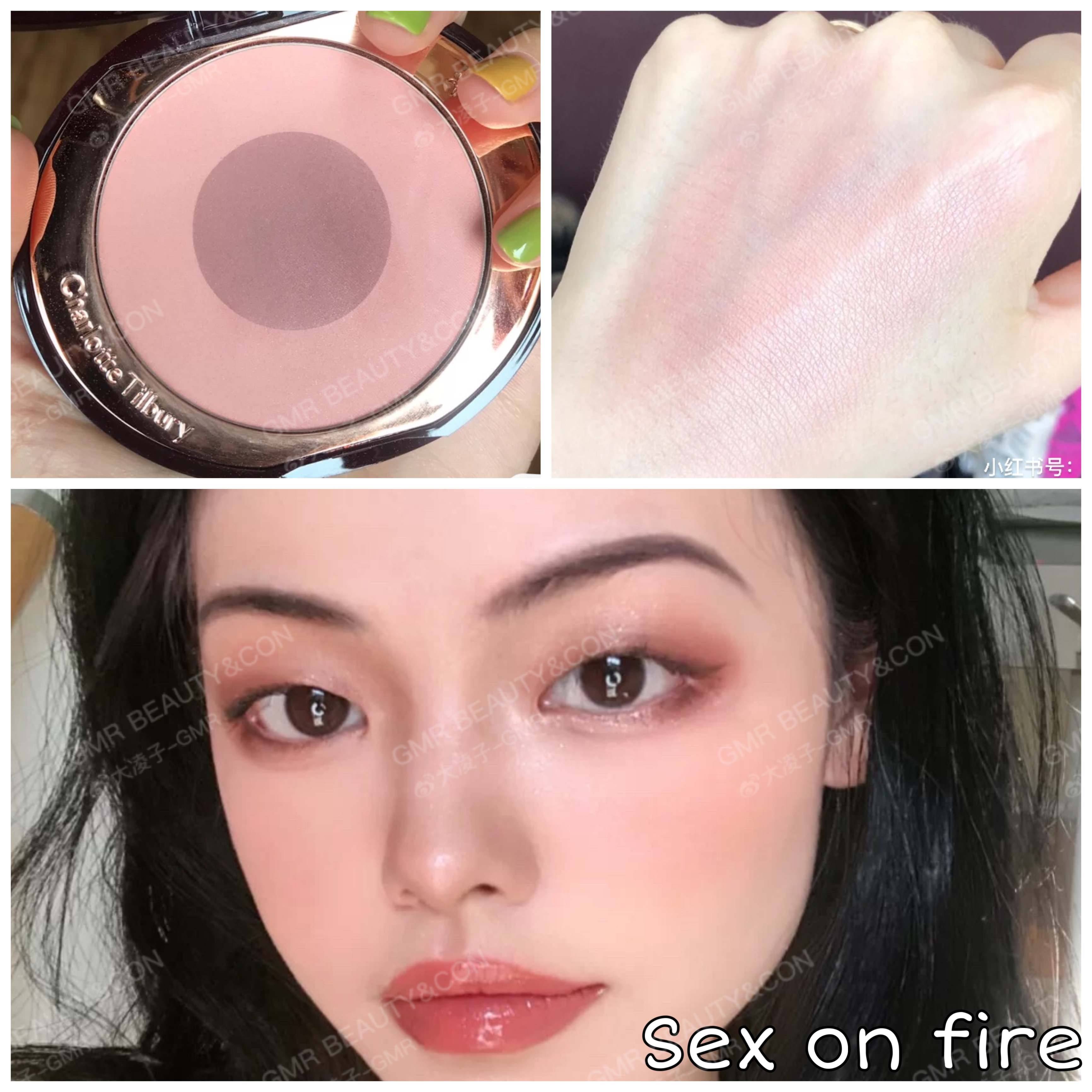 CHARLOTTE TILBURY (Hàng Mới Về) Phấn Má Hồng Thiết Kế Hình Trái Tim Xinh Xắn