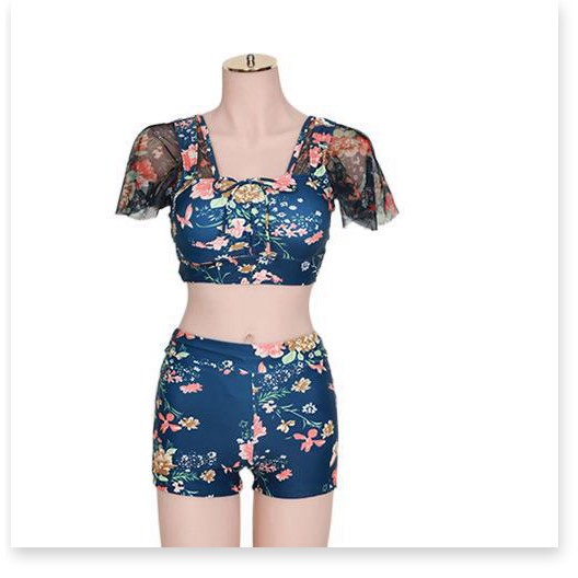 Order Bikini nữ đẹp,  Áo tắm mùa xuân nóng của Hàn Quốc nữ bảo thủ áo tắm hai mảnh cô gái áo tắm năm 2021 mới áo tắm giả