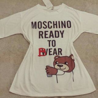 Đầm suông MOSCHINO READY TO BEAR