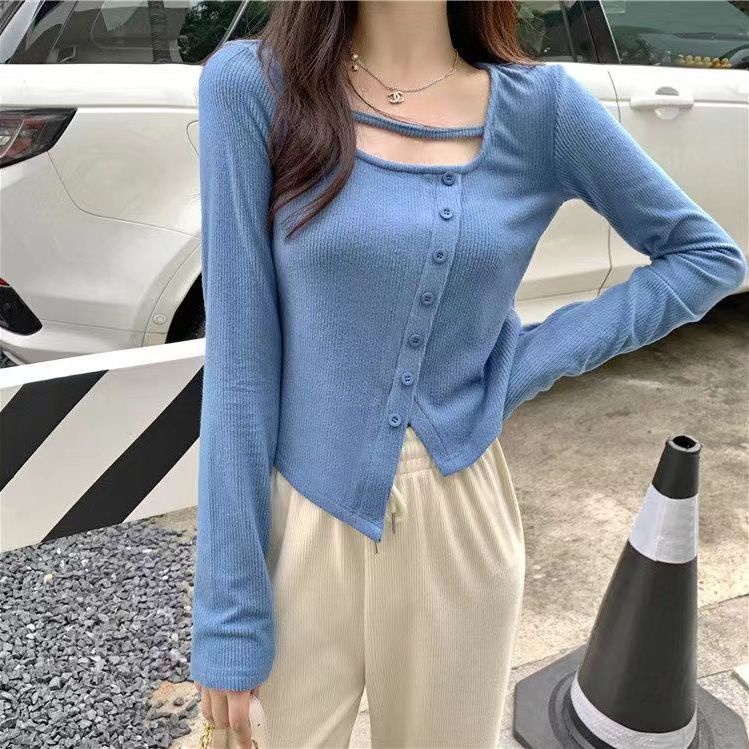 Áo Thun DàI Tay DáNg Ôm ThờI Trang Cho Nữ JL-TX-482