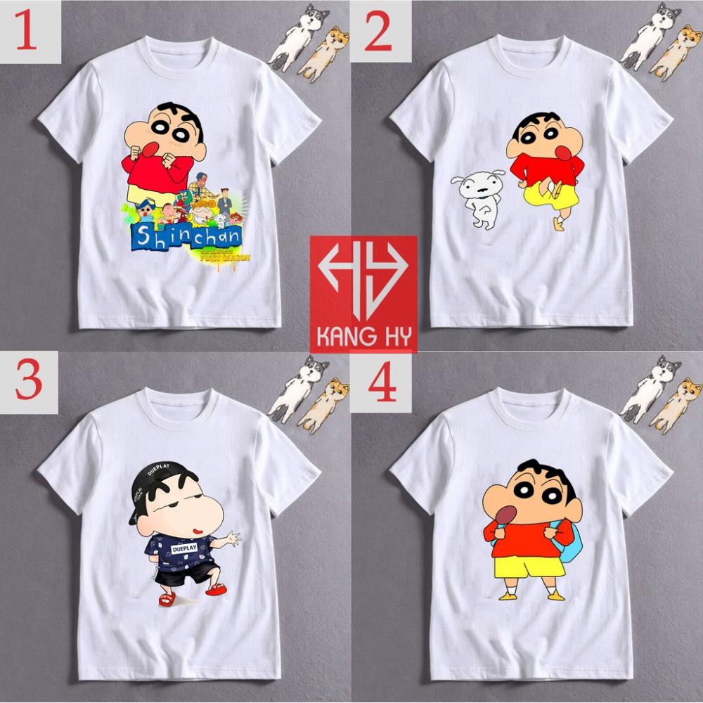 SALE- 4 mẫu áo thun in hình shin cậu bé bút chì in tại shop