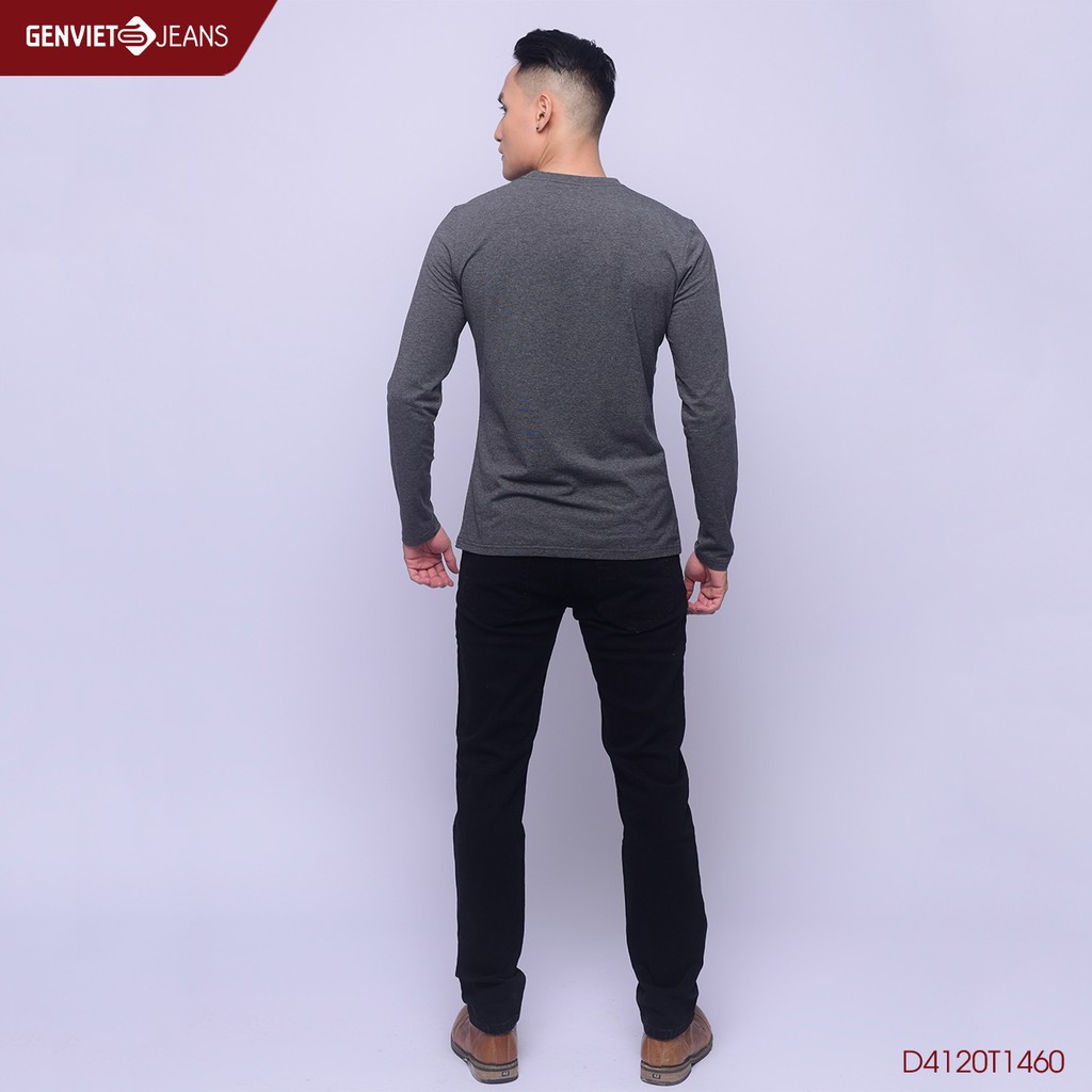 Áo thun dài tay Nam D4120T1460 GENVIET JEANS | BigBuy360 - bigbuy360.vn