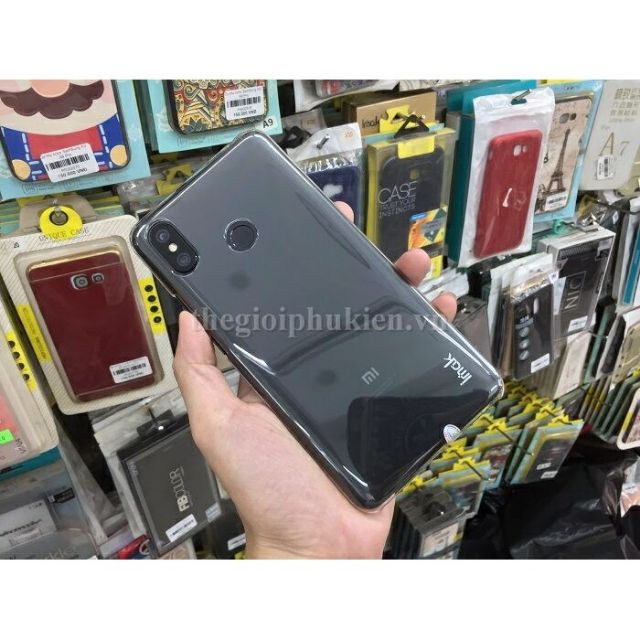 Ốp iMak xịn cho Xiaomi Mi Max 3 trong cứng ( không ố vàng )