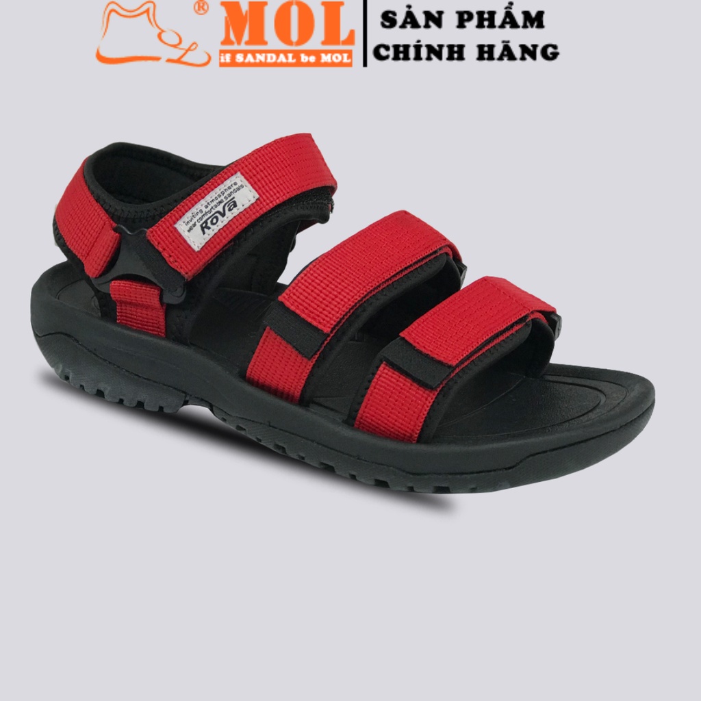 Sandal nam 3 quai ngang dán xé hiệu Rova RV183-1G